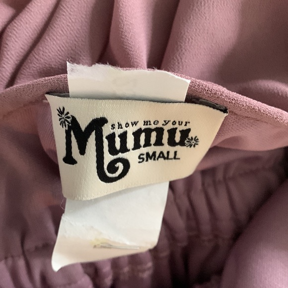 Show me your Mumu bridesmaids dress in Antique Rose Chiffon - Picture 4 of 6